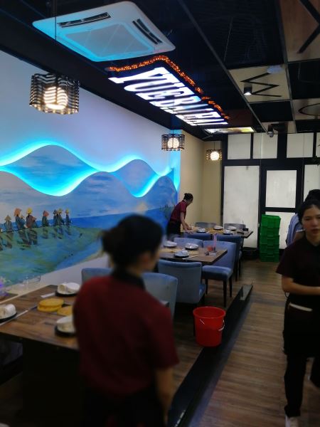 湛江商业空间设计-越百海饭馆主题餐厅空间