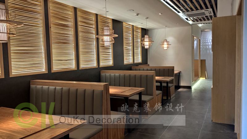 湛江日式料理店装饰设计—渔口福日式料理店